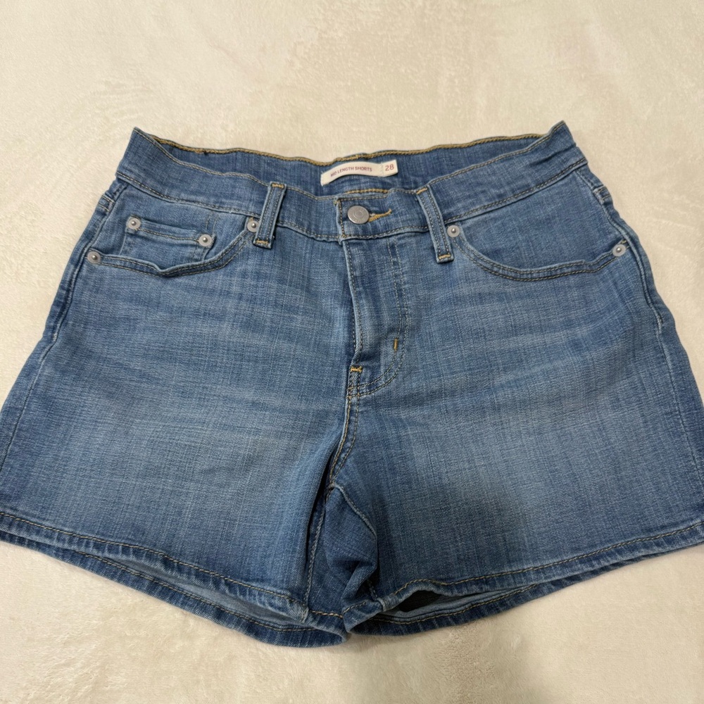 Denim Blue Women's Shorts